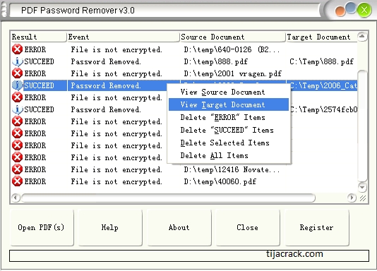 PDF Remover Crack