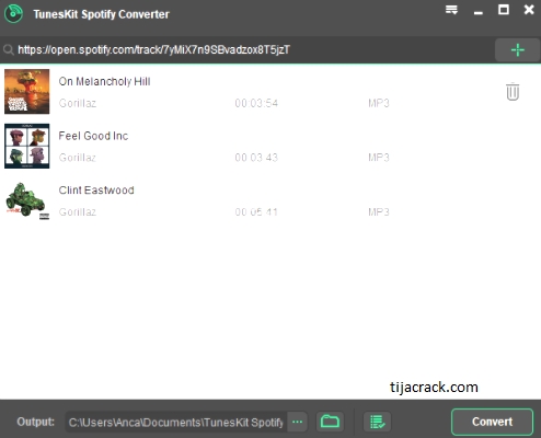 Tuneskit Spotify Converter Crack