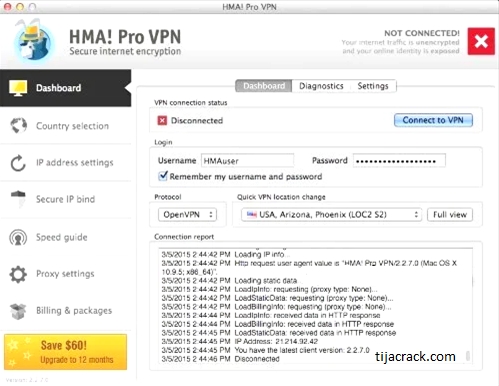 hidemyass vpn for console