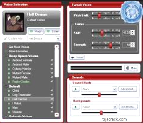 morphvox pro hoqw to use the graphic equalizer