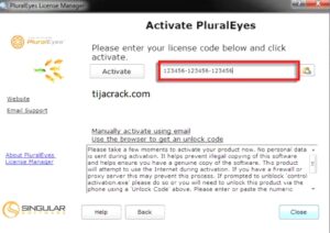 pluraleyes 4.1.8 serial