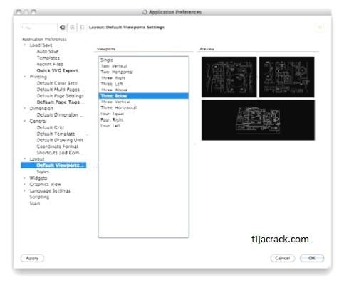 qcad pdf split pages