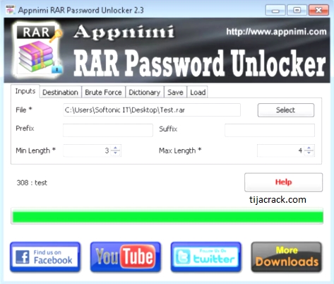 free crack zip password online