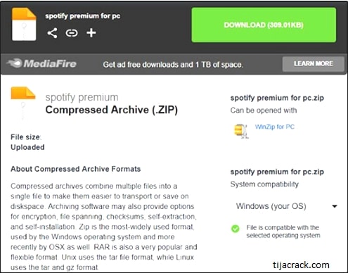 spotify premium crack file pc download