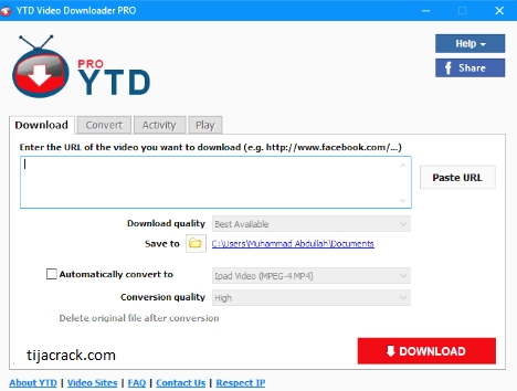 YTD Video Downloader Pro Crack