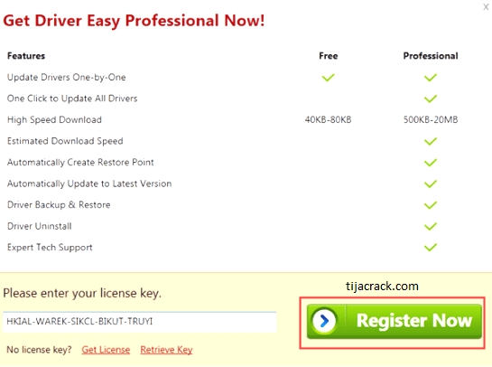 driver restore registration key free
