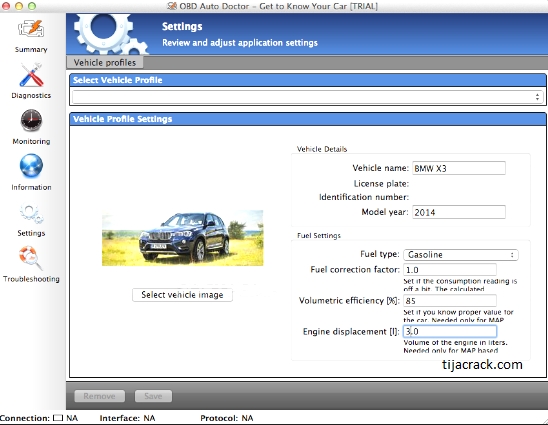 obd auto doctor serial