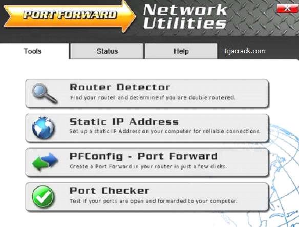 portforward network utilities registration code