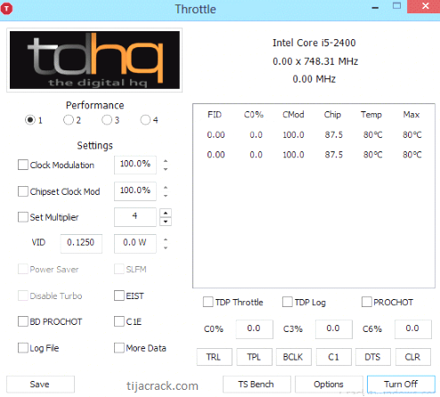 Throttle Crack