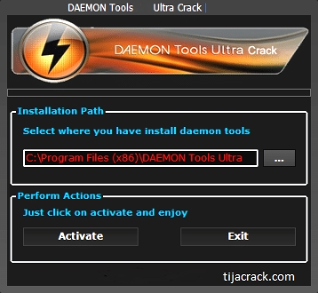 serial daemon tools ultra