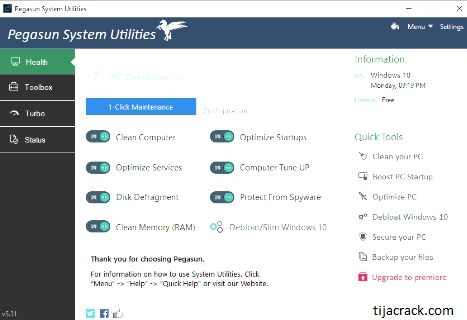 Pegasun System Utilities Crack
