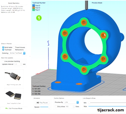 simplify 3d crack file