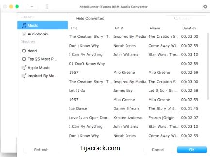 noteburner spotify music converter crack