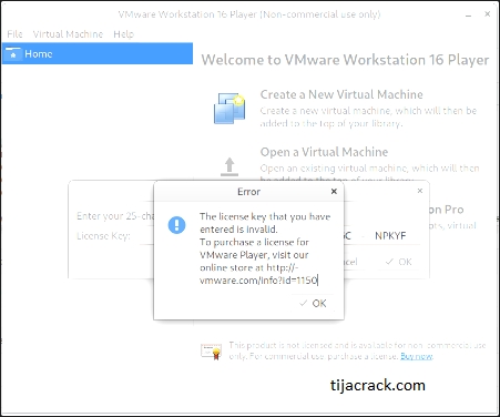 vmware workstation key