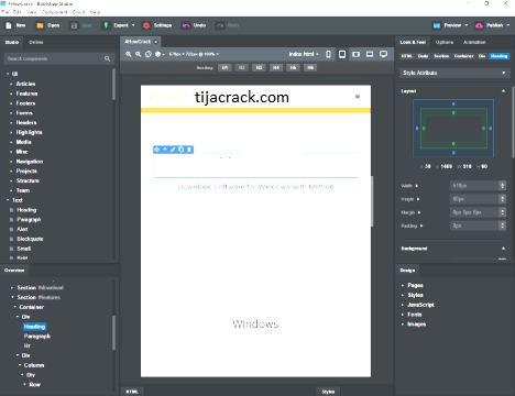 Bootstrap Studio 6.4.2 instal