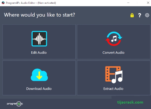 Program4Pc DJ Audio Editor Crack