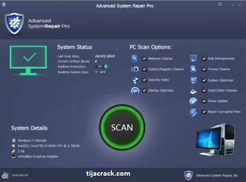 Advanced System Repair Pro Crack With Serial Key Free