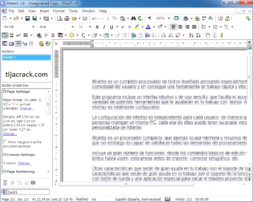 Atlantis Word Processor Crack