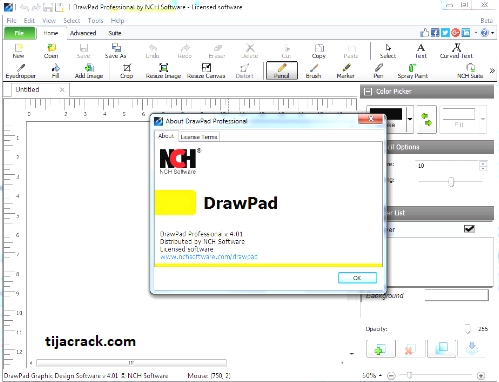 download NCH DrawPad Pro 10.43