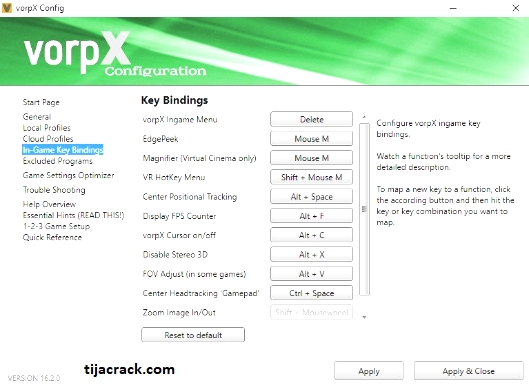 how to setup vorpx