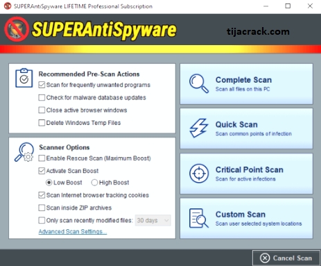  SUPERAntiSpyware Professional Crack