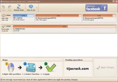 IM-Magic Partition Resizer Crack
