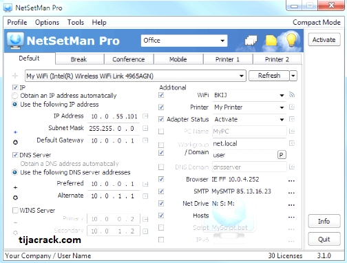 NetSetMan Pro Crack