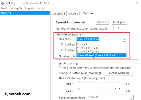 JoyToKey 6.9.2 for windows instal free