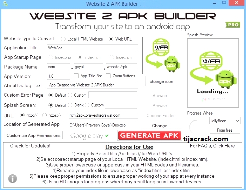 Website 2 APK Builder Pro Crack