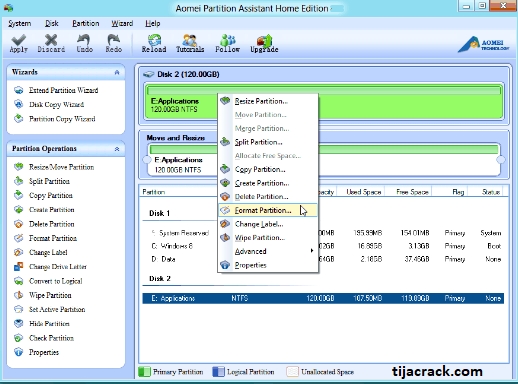 AOMEI Partition Assistant Crack