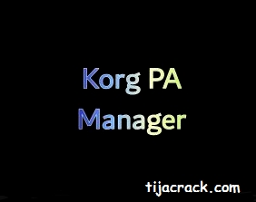 KORG PA Manager Crack