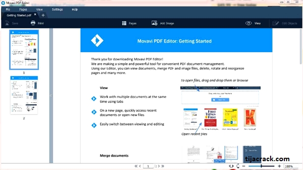 Movavi PDF Editor Crack