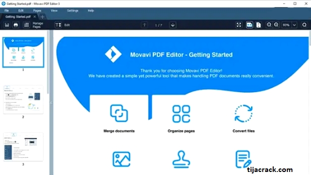 Movavi PDF Editor Crack