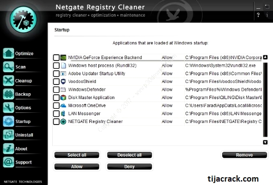 NETGATE Registry Cleaner Crack