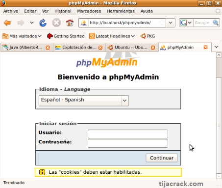 phpMyAdmin Crack