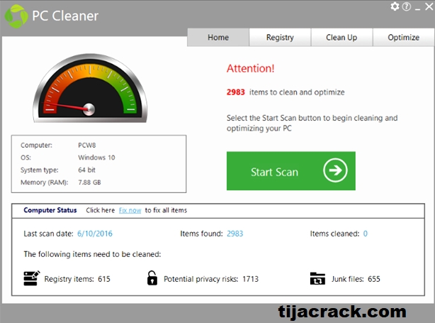 PC Cleaner Pro Crack