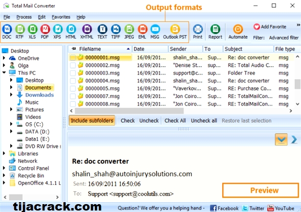 Total Mail Converter Pro Crack