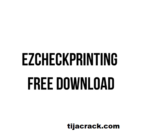 ezCheckPrinting Crack