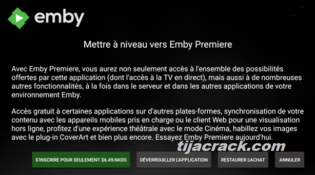 Emby Premiere Crack