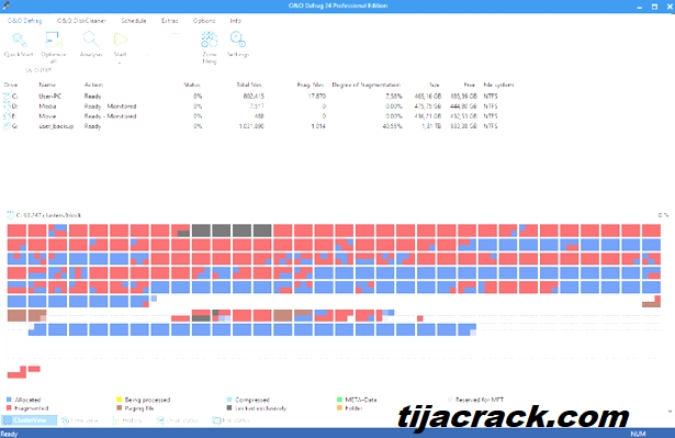 O&O Defrag Professional Crack