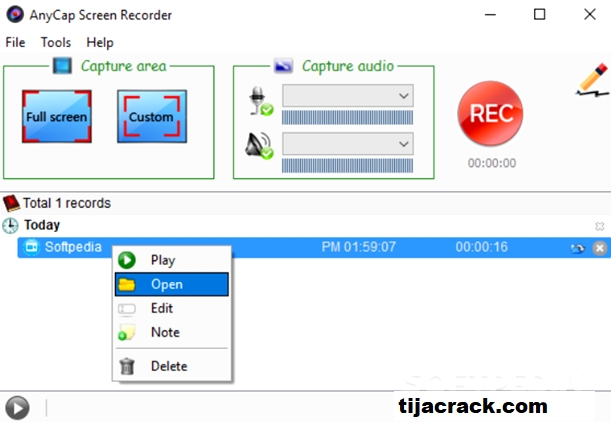 AnyCap Screen Recorder Crack