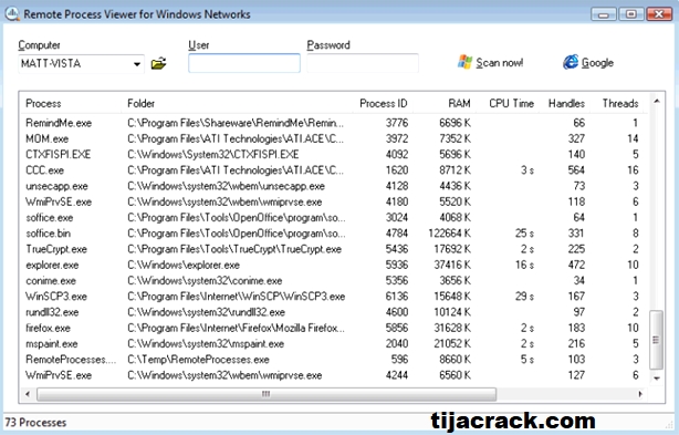 Remote Process Explorer Crack