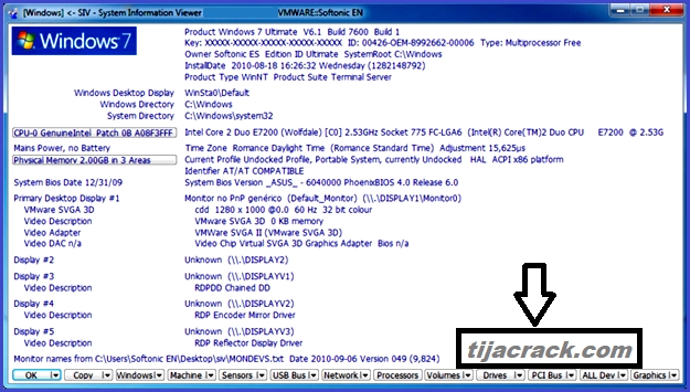 SIV System Information Viewer Crack